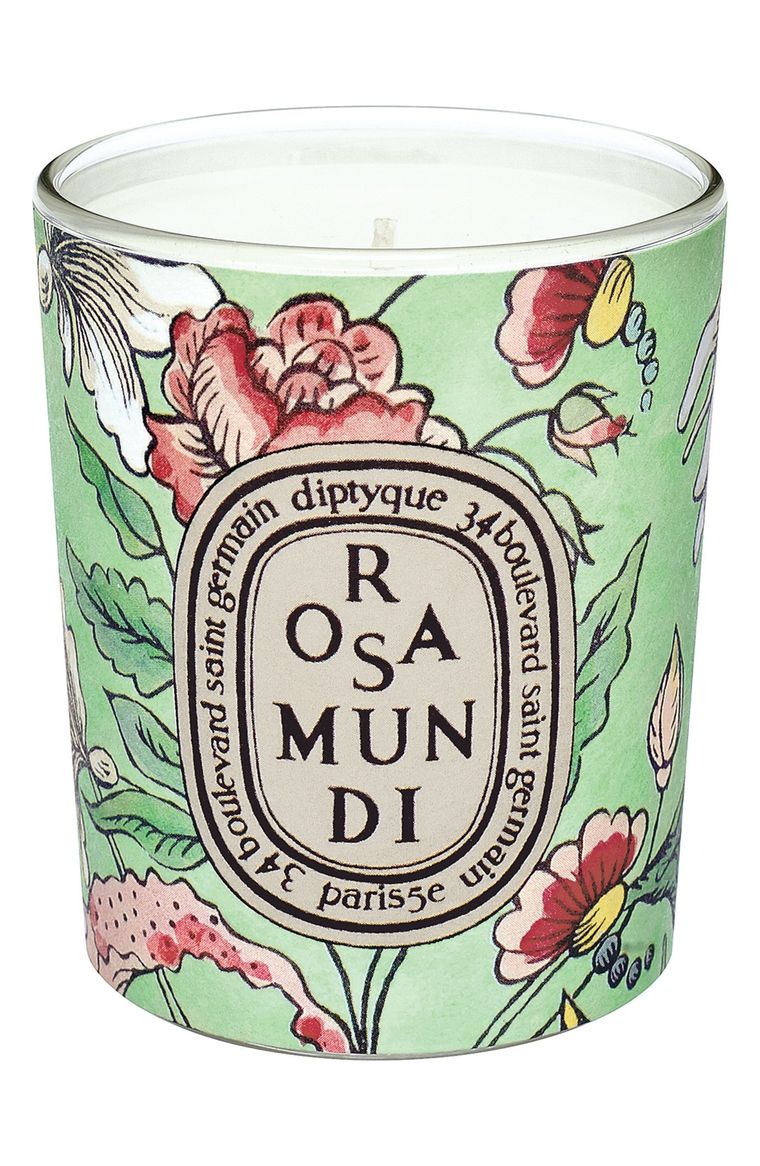 the fashion magpie diptyque rose candle rosamundi