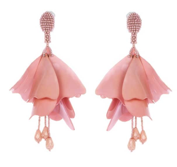 the fashion magpie oscar de la renta earrings