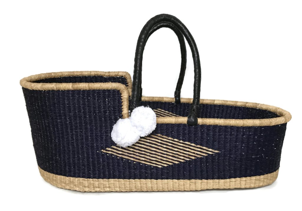 the fashion magpie plum and sparrow moses basket woven 1