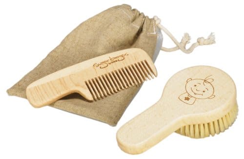 the fashion magpie sugarbooger baby brush and comb set