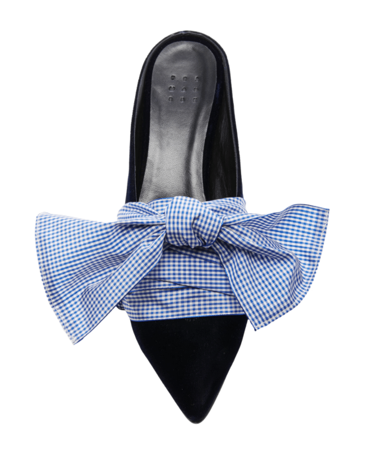 The Fashion Magpie Trademark Bow Flat