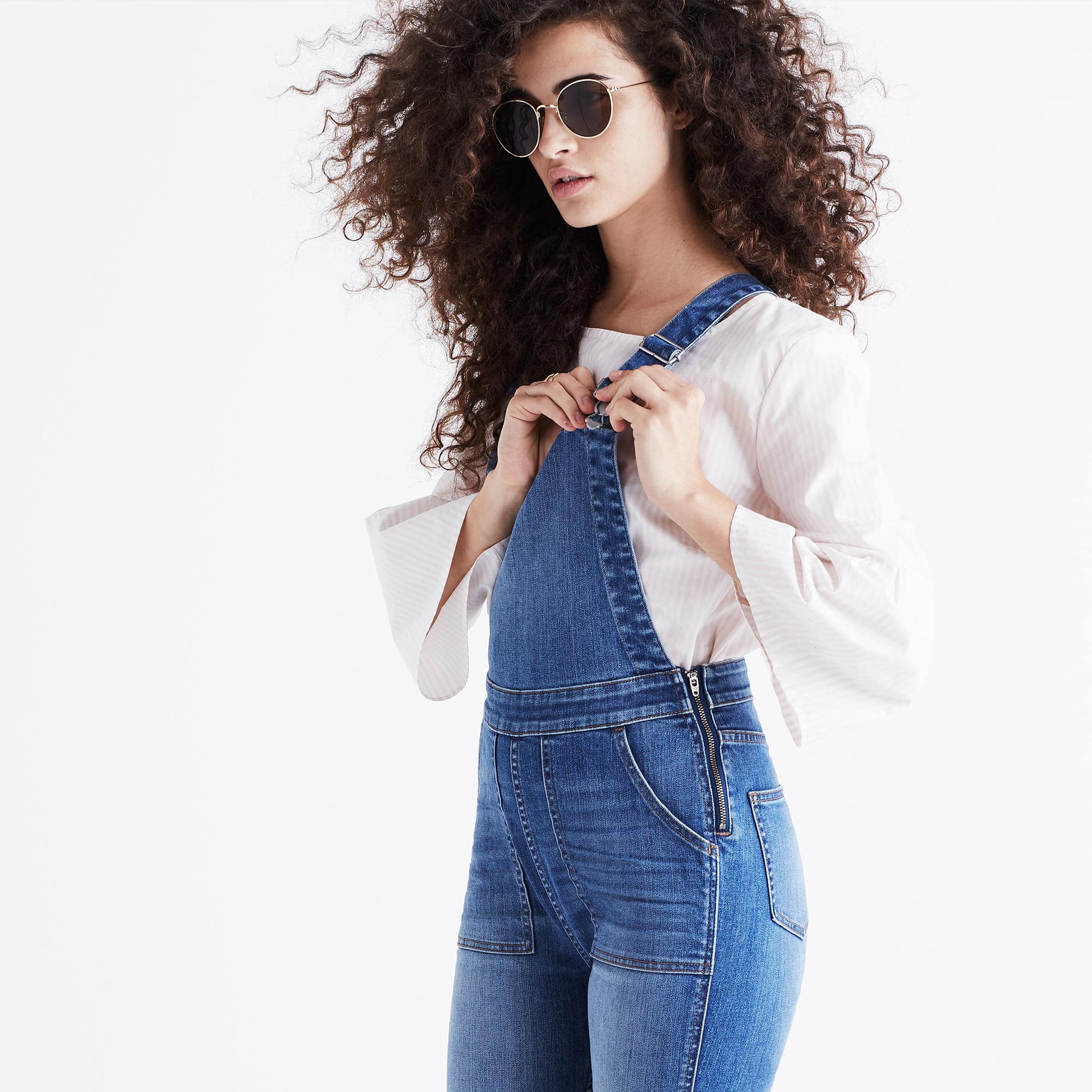 the fashion magpie madewell overalls 2