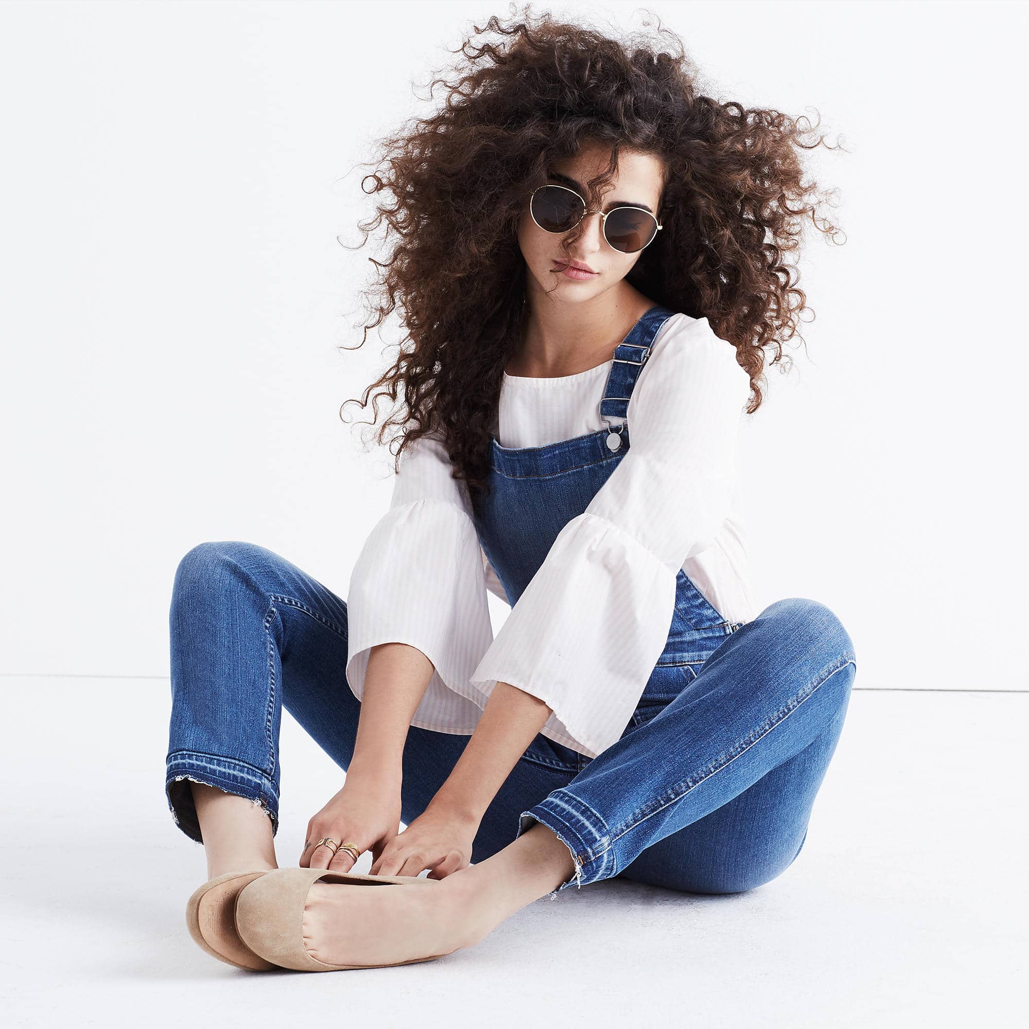 the fashion magpie madewell overalls