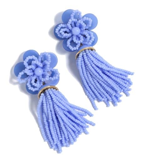 The Fashion Magpie JCrew Tassel Earrings