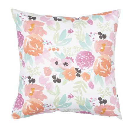 The Fashion Magpie Caitlin Wilson Floral Pillow