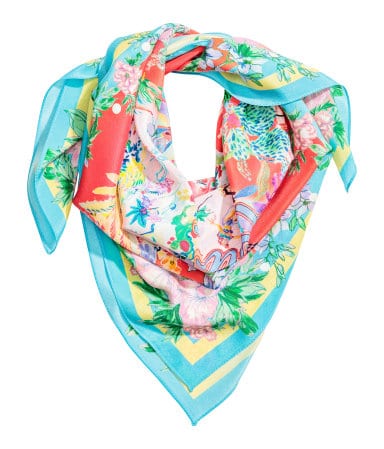 The Fashion Magpie HM Tropical Scarf