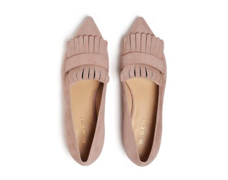 The Fashion Magpie M Gemi Suede Flat