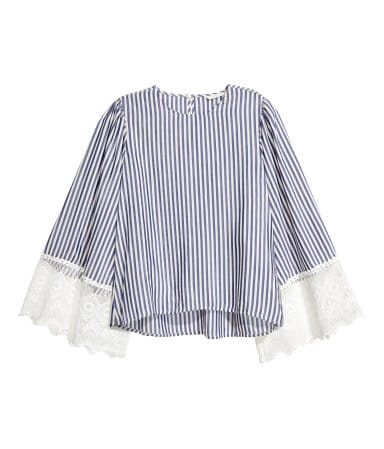 The Fashion Magpie Striped Top