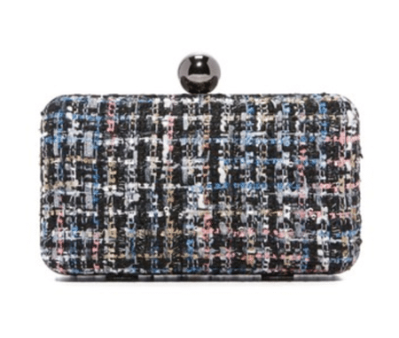 The Fashion Magpie Woven Evening Clutch