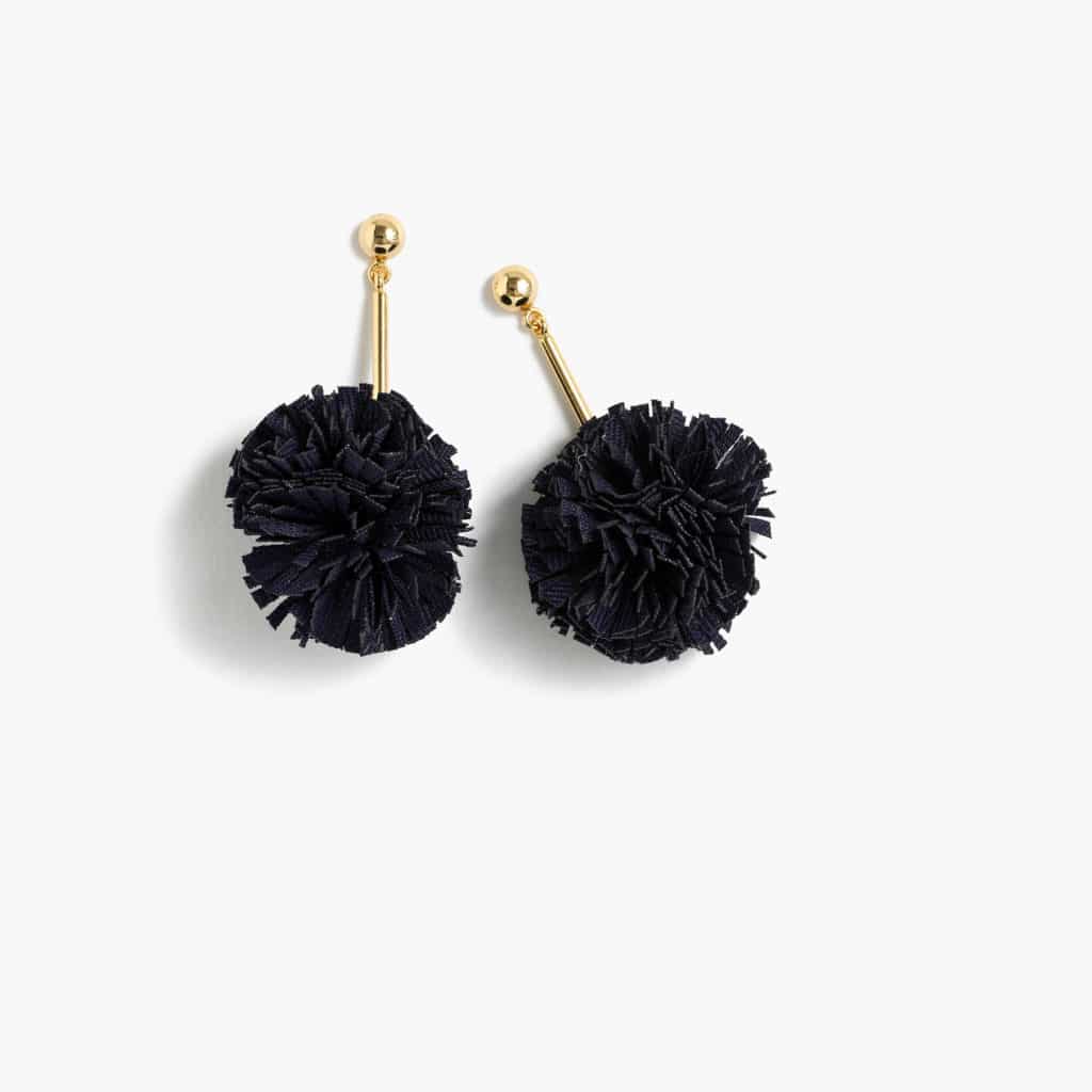 The Fashion Magpie JCrew Gathered Carnation Earrings 5