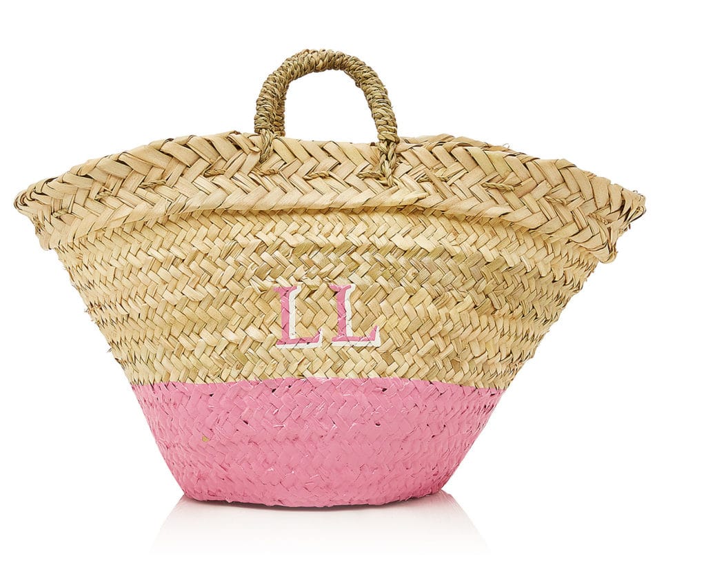 The Fashion Magpie Rae Feather Straw Bag