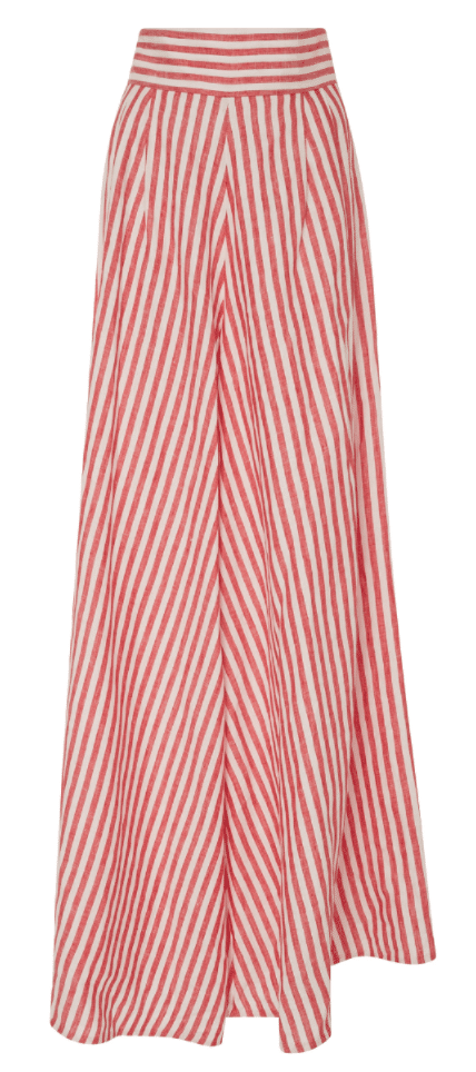 The Fashion Magpie Linen Stripe Pants