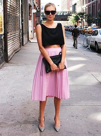The Fashion Magpie Midi Skirt 1