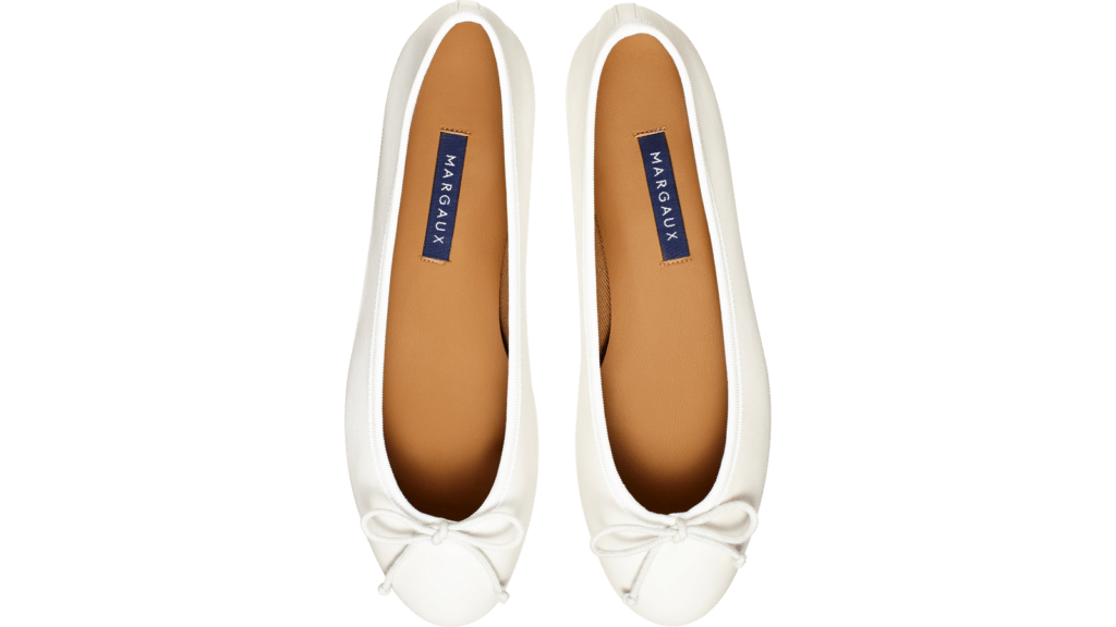 The Fashion Magpie Margaux NY Ballet Flats Ivory