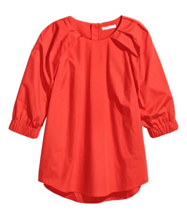 The Fashion Magpie HM Blouse Red
