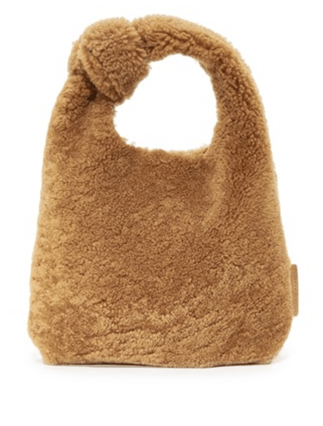 The Fashion Magpie Loeffler Randall Shearling Bag Camel