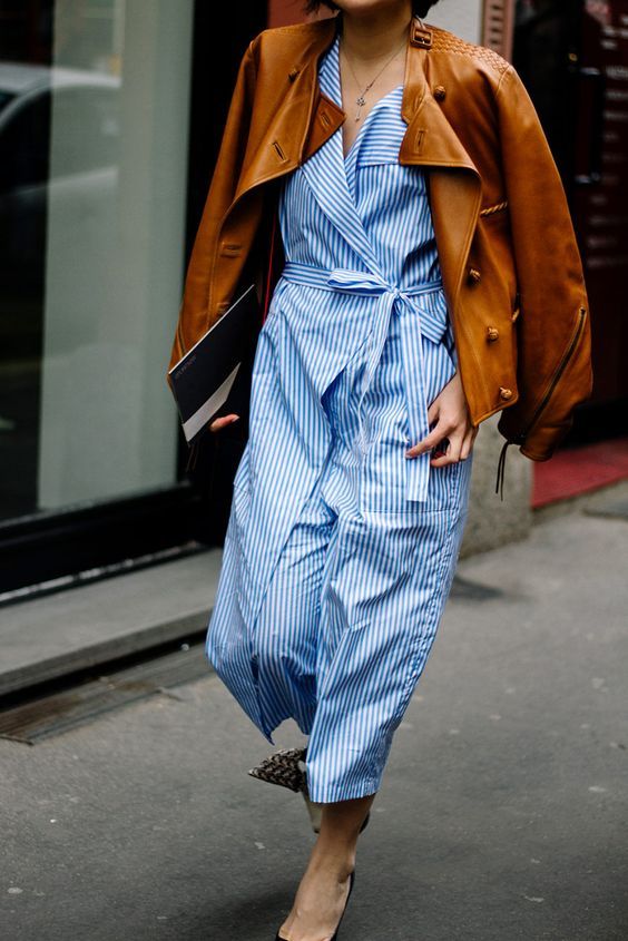 The Fashion Magpie Striped Shirtdress Street Style 4