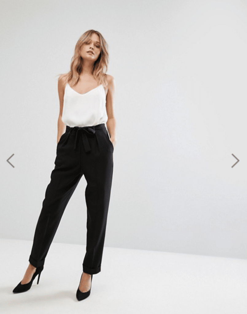 The Fashion Magpie Tie Waist Trousers 1