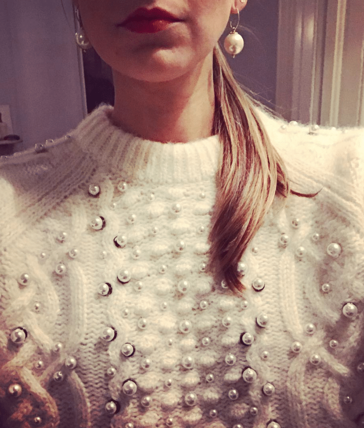 The Fashion Magpie Pearl Sweater