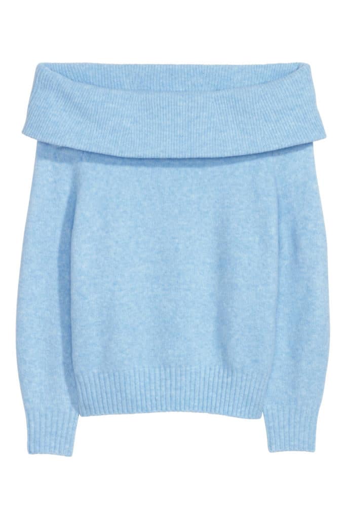 The Fashion Magpie Blue Sweater