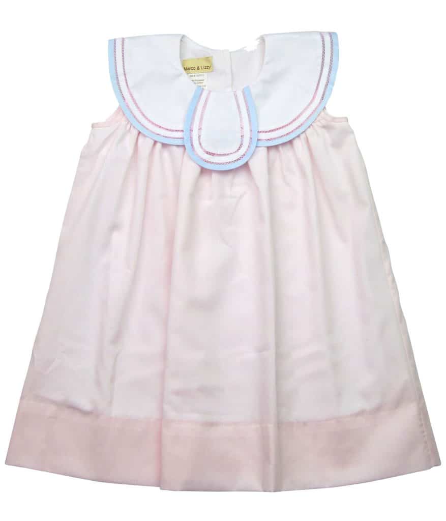 The Fashion Magpie Baby Girl Easter Dress Scalloped