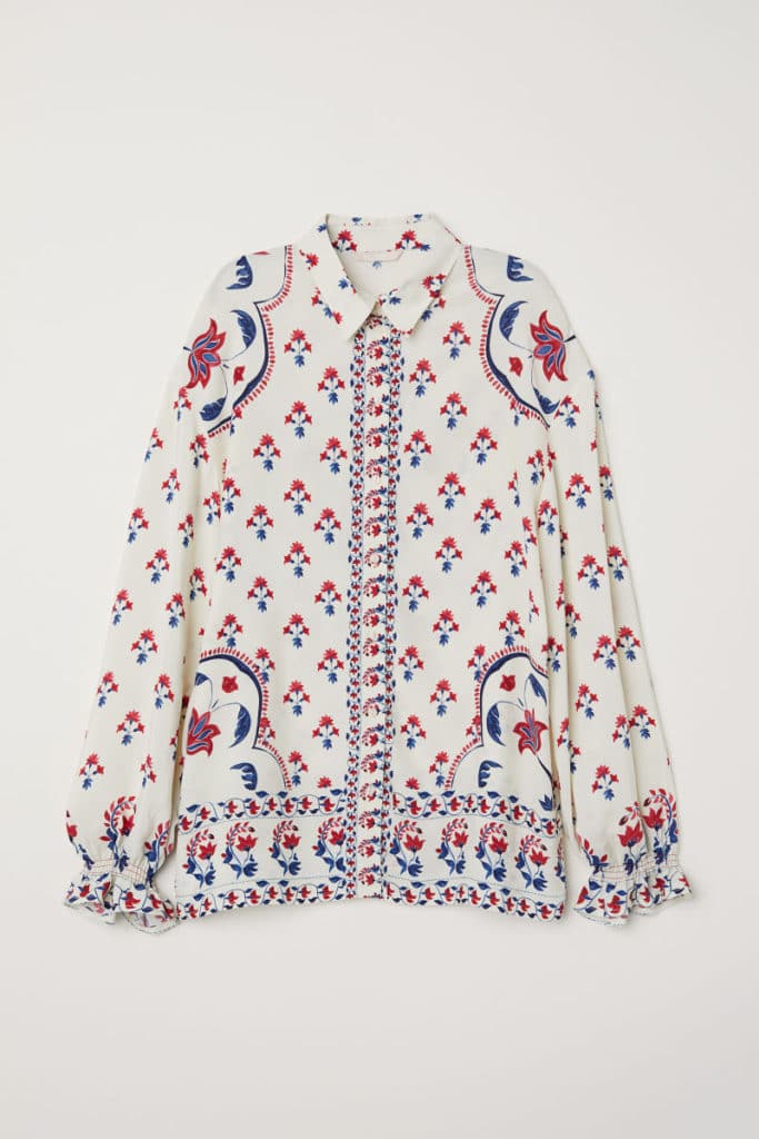 The Fashion Magpie Printed Blouse 1