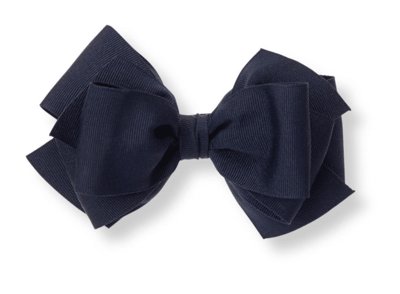 The Fashion Magpie Fourth of July Navy Baby Bow