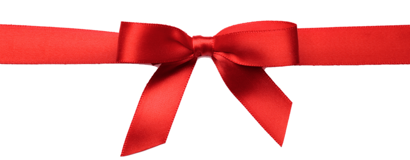 The Fashion Magpie Red Holiday Ribbon