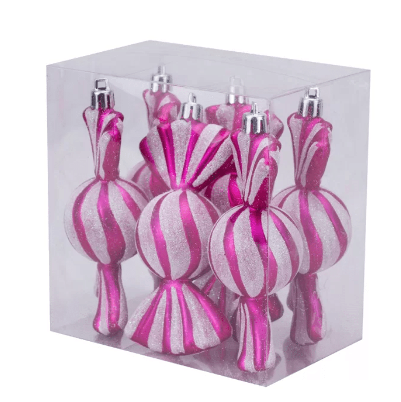 The Fashion Magpie Peppermint Christmas Ornaments 3