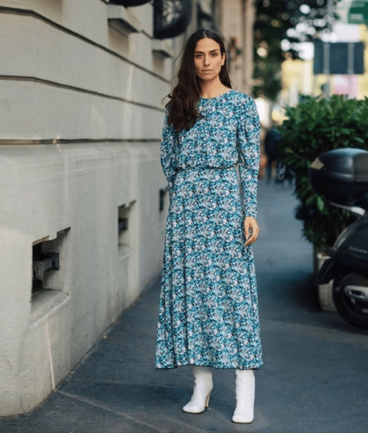 street 9 maxi dress