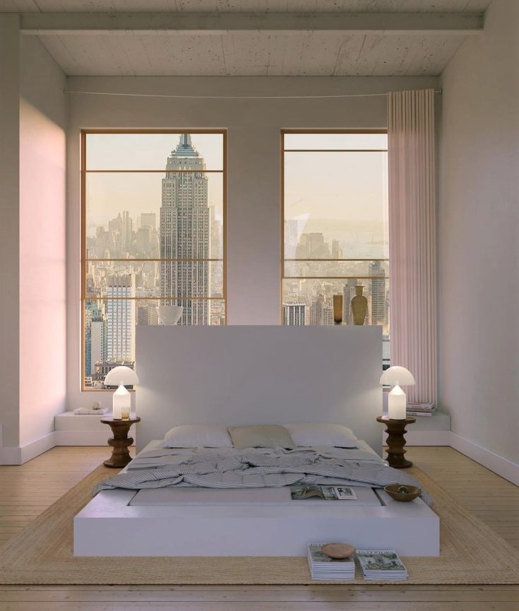 apartment view of empire state building
