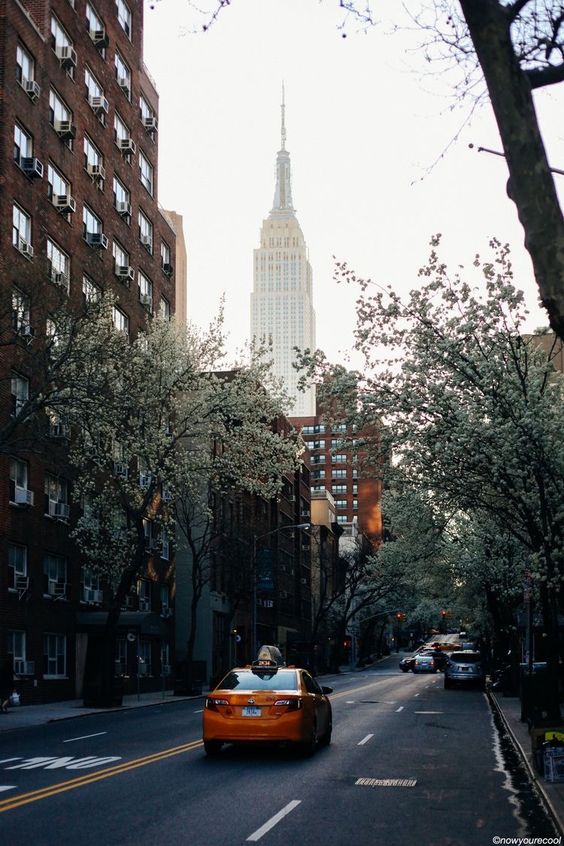 cab on nyc street