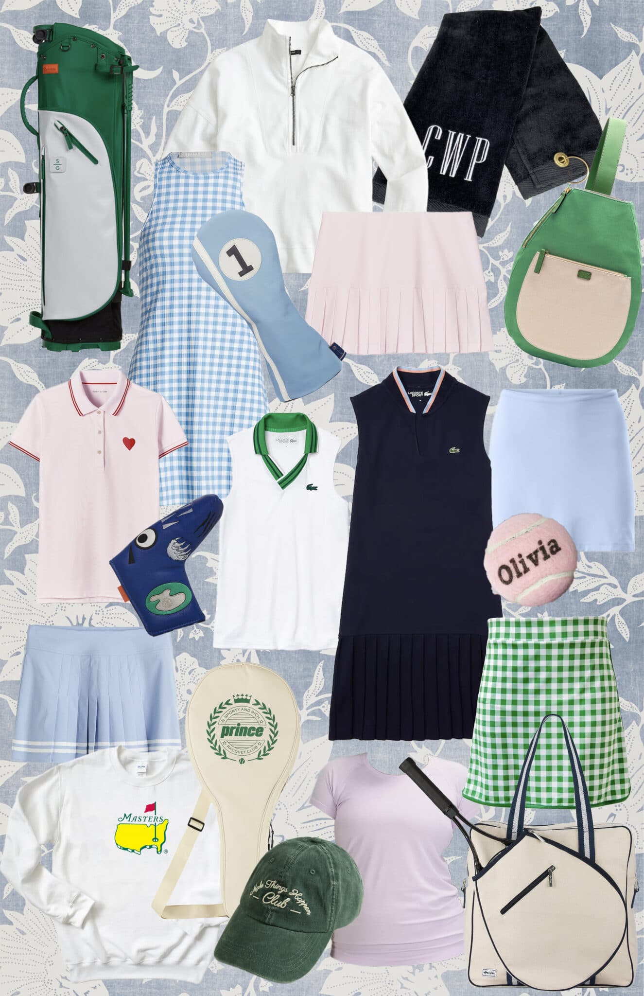 golf and tennis spring clothing